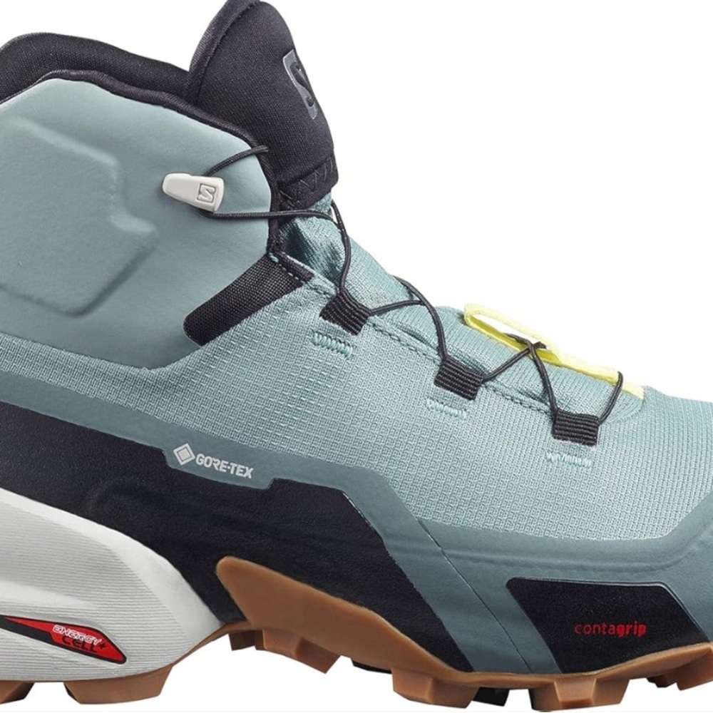 Salomon Women's Hiking Shoes - Blue and Black -worn once shoot